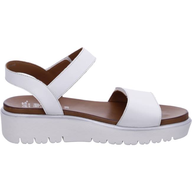 Ara Shoes Bilbao Women's Sandals White | ARA384KYD