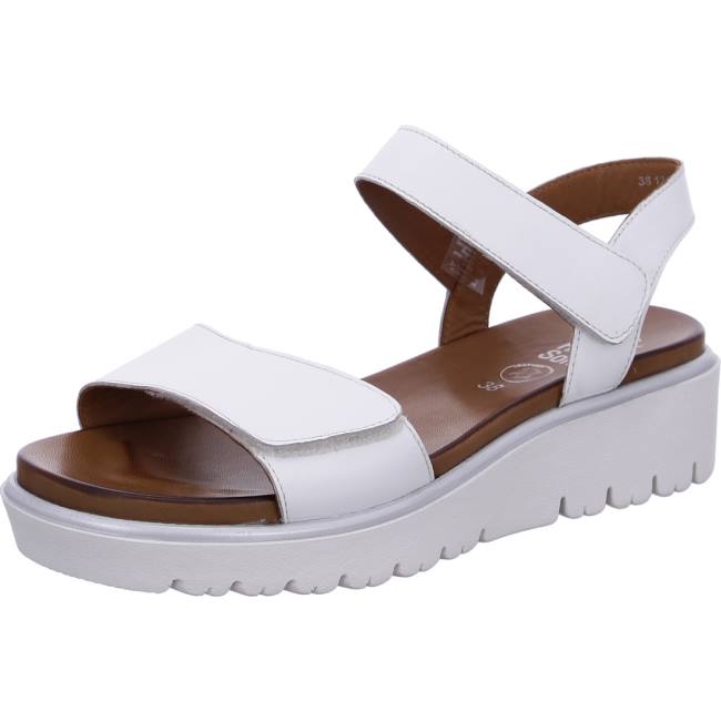 Ara Shoes Bilbao Women\'s Sandals White | ARA384KYD