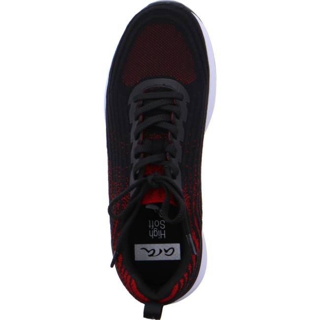 Ara Shoes Chicago Men's Trainers Black | ARA041PZO