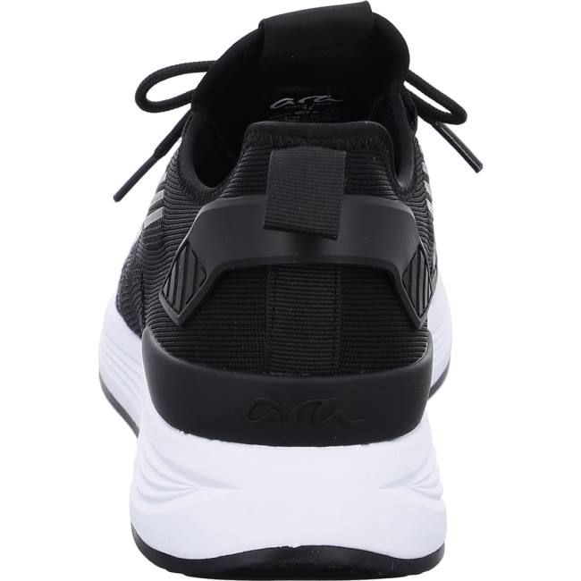 Ara Shoes Chicago Men's Trainers Black | ARA148JYQ