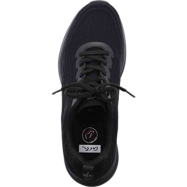 Ara Shoes Chicago Men's Trainers Black | ARA469XHN