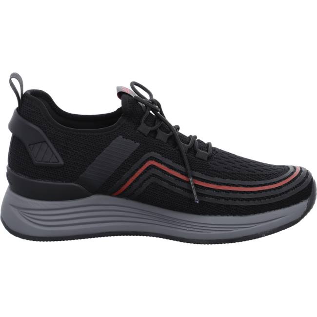 Ara Shoes Chicago Men's Trainers Black | ARA846TDW