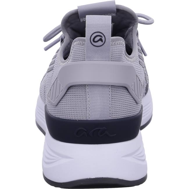 Ara Shoes Chicago Men's Trainers Grey | ARA549UBK