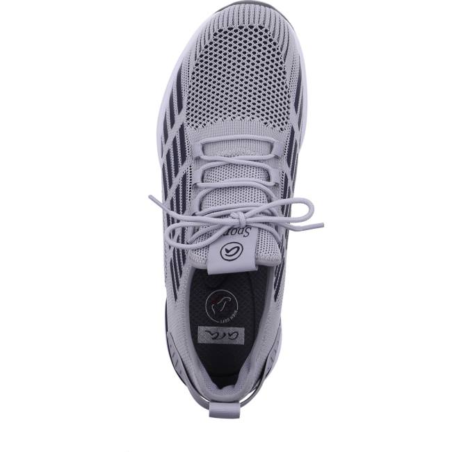 Ara Shoes Chicago Men's Trainers Grey | ARA549UBK