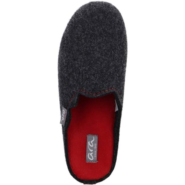 Ara Shoes Cosy Anthracite Women's Slippers Grey | ARA273TKF