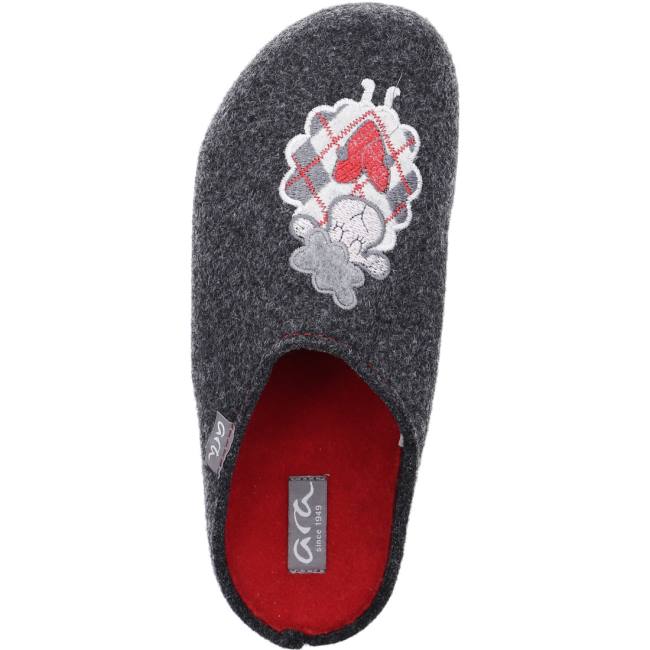 Ara Shoes Cosy Anthracite Women's Slippers Grey | ARA780NPG