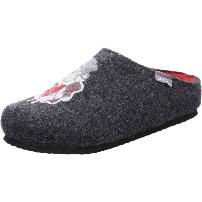 Ara Shoes Cosy Anthracite Women\'s Slippers Grey | ARA780NPG