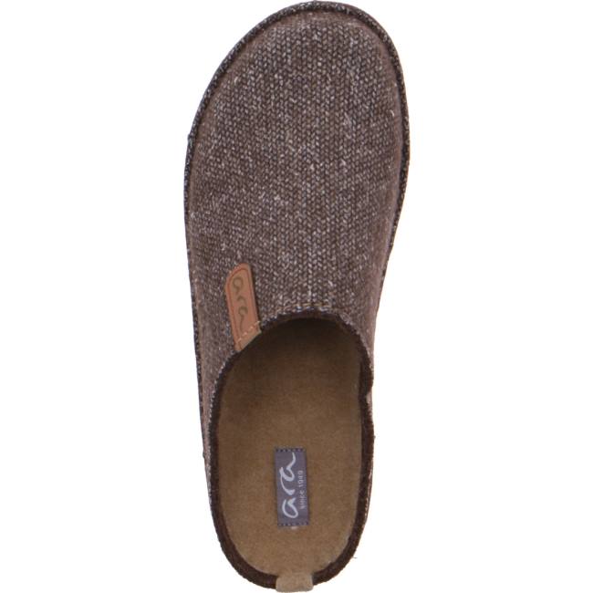 Ara Shoes Cosy Men's Slippers Brown | ARA570OWK