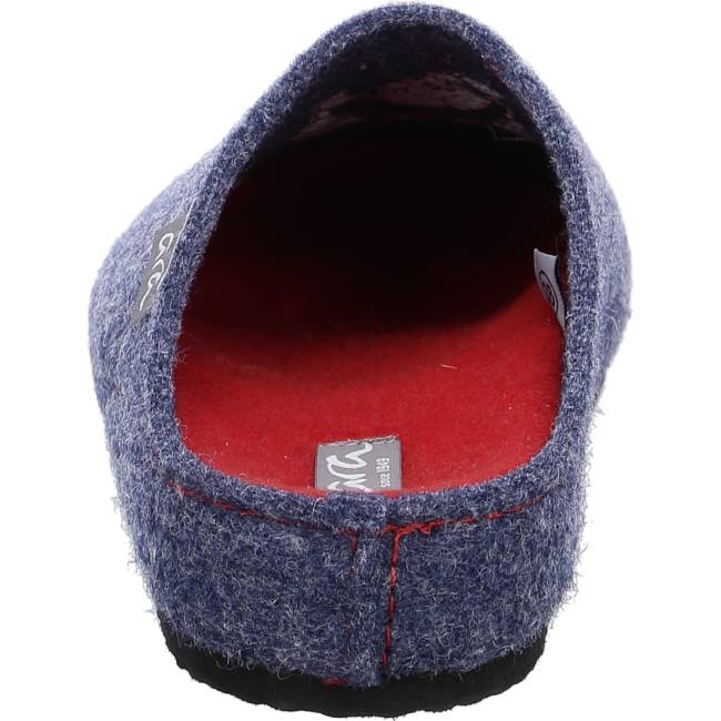 Ara Shoes Cosy Women's Slippers Blue | ARA346CHJ