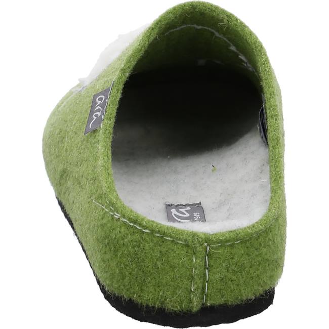 Ara Shoes Cosy Women's Slippers Green | ARA764GHJ