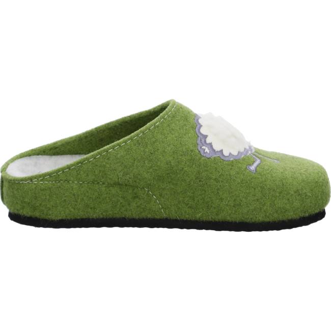 Ara Shoes Cosy Women's Slippers Green | ARA764GHJ