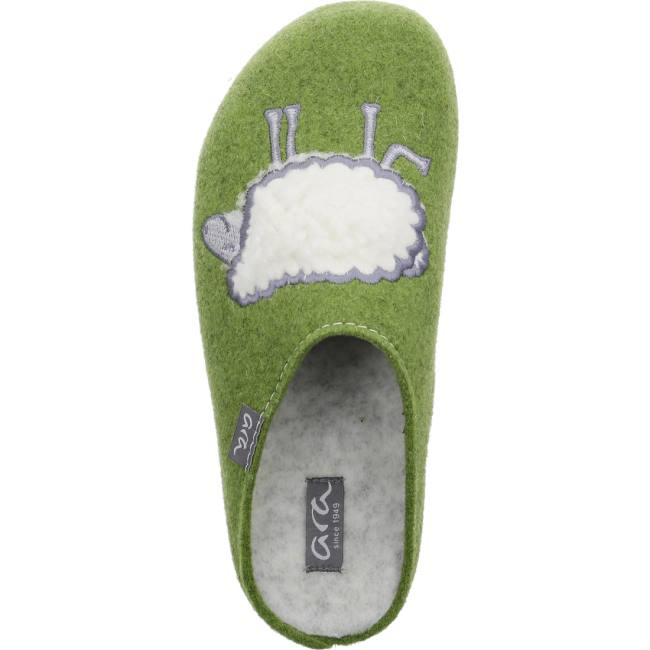 Ara Shoes Cosy Women's Slippers Green | ARA764GHJ