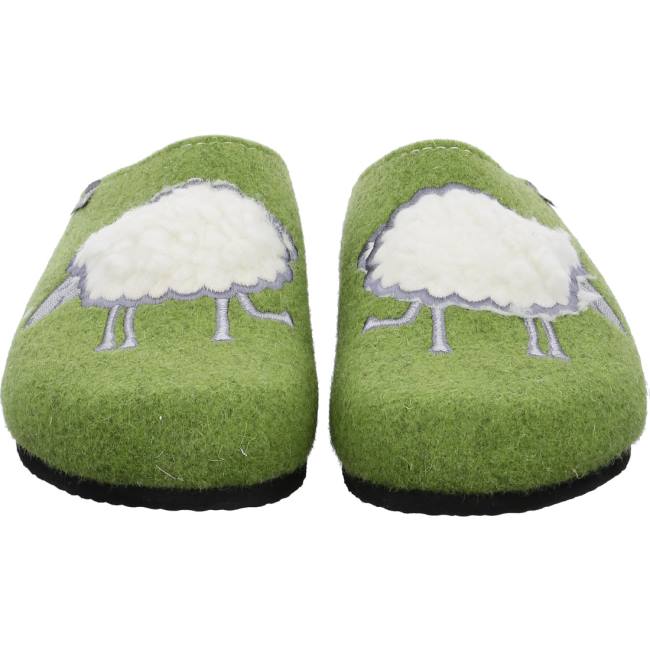 Ara Shoes Cosy Women's Slippers Green | ARA764GHJ