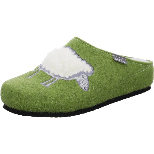 Ara Shoes Cosy Women\'s Slippers Green | ARA764GHJ