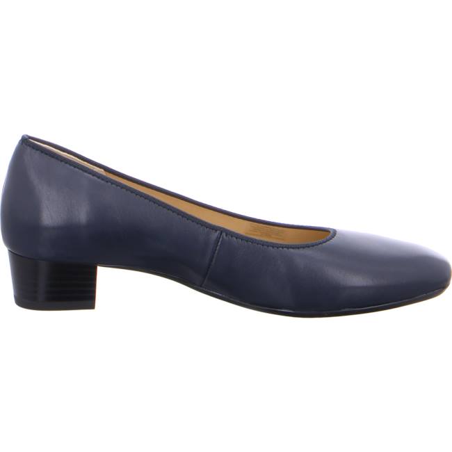 Ara Shoes Court Milano Women's Pumps Blue | ARA241UXQ