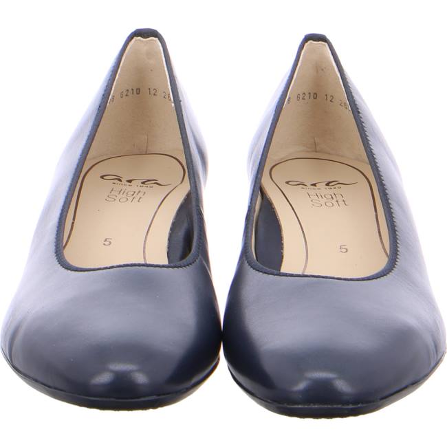 Ara Shoes Court Milano Women's Pumps Blue | ARA241UXQ