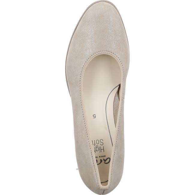 Ara Shoes Court Shoes Cannes Sand Women's Pumps Beige | ARA158SQP