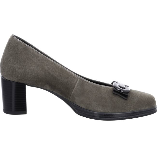 Ara Shoes Court Shoes Cannes Taiga Women's Pumps Grey | ARA213JET