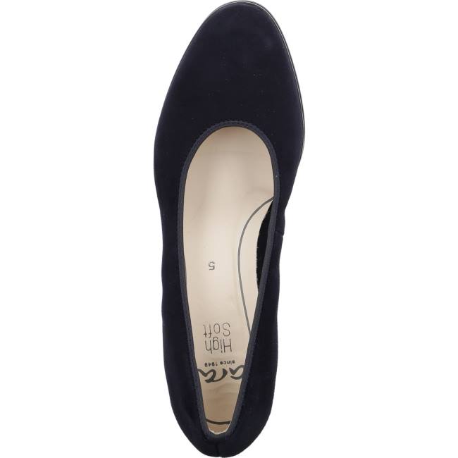 Ara Shoes Court Shoes Cannes Women's Pumps Blue | ARA250SZD