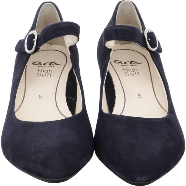 Ara Shoes Court Shoes London Women's Pumps Blue | ARA021UZA