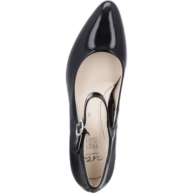 Ara Shoes Court Shoes London Women's Pumps Black | ARA806QHE