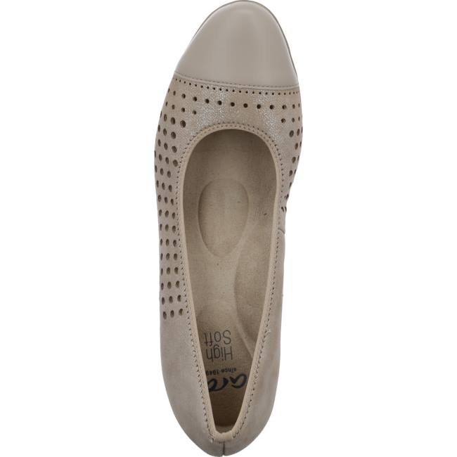 Ara Shoes Court Shoes Nizza Sand Women's Pumps Brown | ARA471TVD