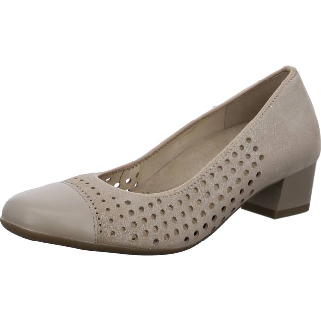 Ara Shoes Court Shoes Nizza Sand Women\'s Pumps Brown | ARA471TVD