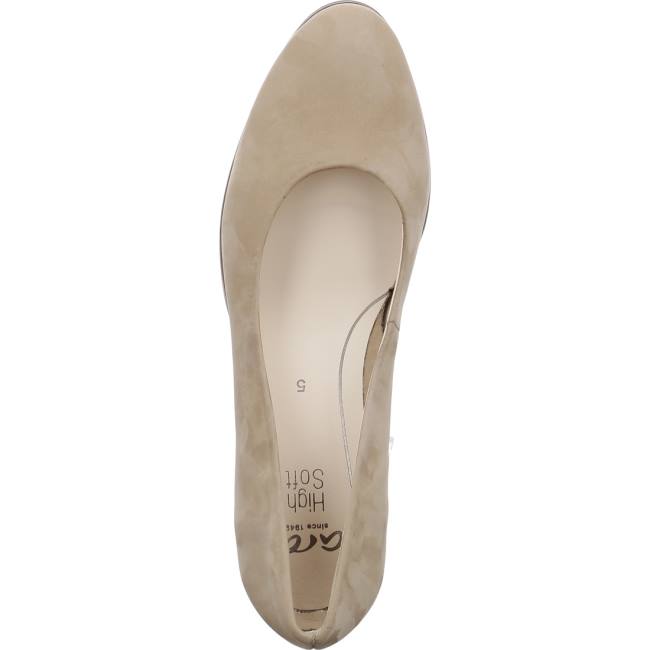 Ara Shoes Court Shoes Orly Camel Women's Pumps Brown | ARA497SPF