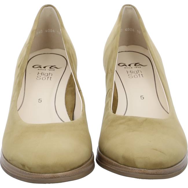 Ara Shoes Court Shoes Orly Khaki Women's Pumps Green | ARA028LGY