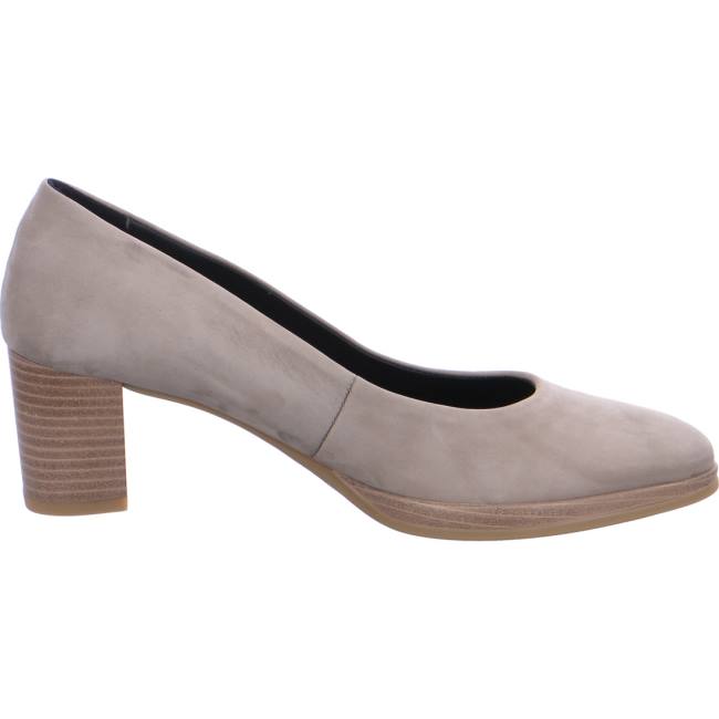 Ara Shoes Court Shoes Orly Taupe Women's Pumps Grey | ARA604UVE