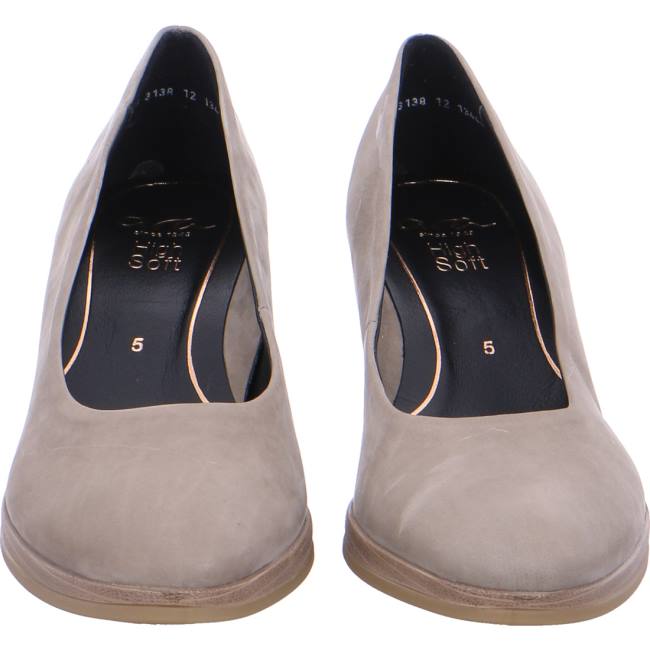 Ara Shoes Court Shoes Orly Taupe Women's Pumps Grey | ARA604UVE