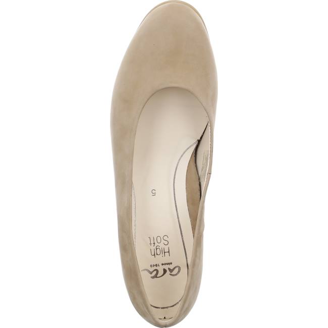 Ara Shoes Court Shoes Vicenza Camel Women's Pumps Brown | ARA140JUN