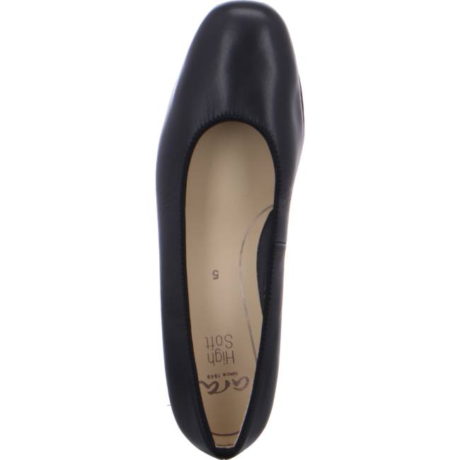 Ara Shoes Courts Graz Women's Pumps Black | ARA651CNP