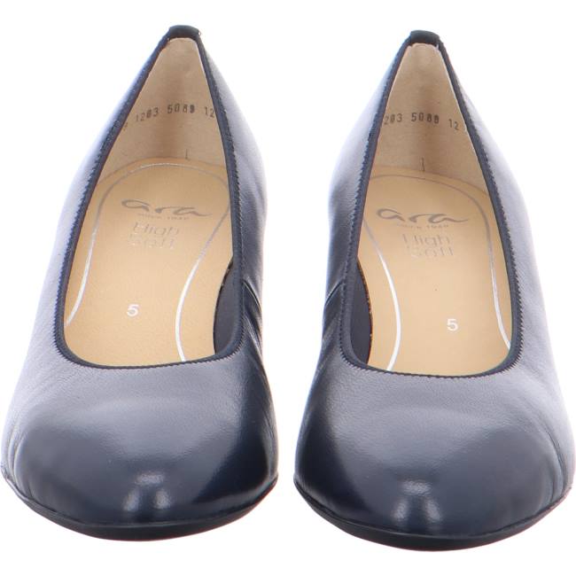 Ara Shoes Courts Knokke Women's Pumps Blue | ARA145VWL