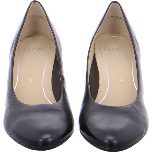 Ara Shoes Courts Marseille Women's Pumps Black | ARA047JUG