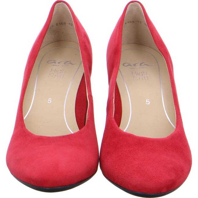 Ara Shoes Courts Marseille Women's Pumps Red | ARA612ZUR