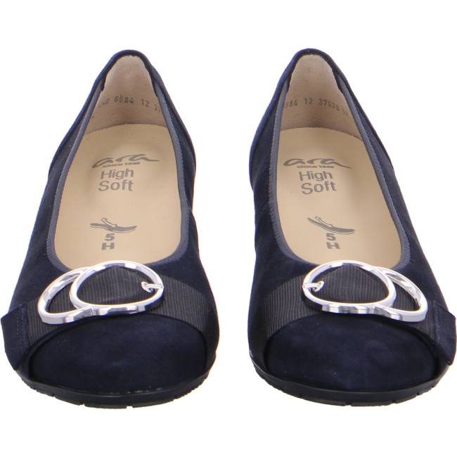 Ara Shoes Courts Nancy Women's Pumps Blue | ARA936BQU