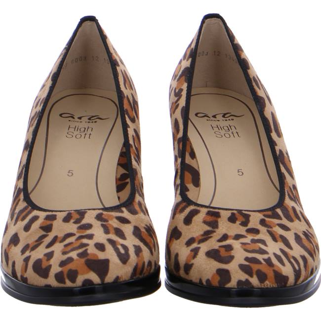 Ara Shoes Courts Orly Women's Pumps Brown | ARA259FEJ