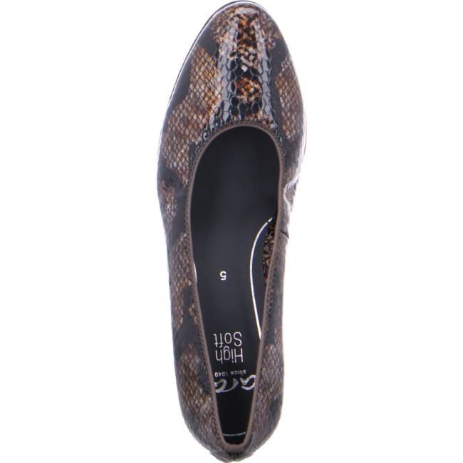 Ara Shoes Courts Orly Women's Pumps Brown | ARA725IPJ