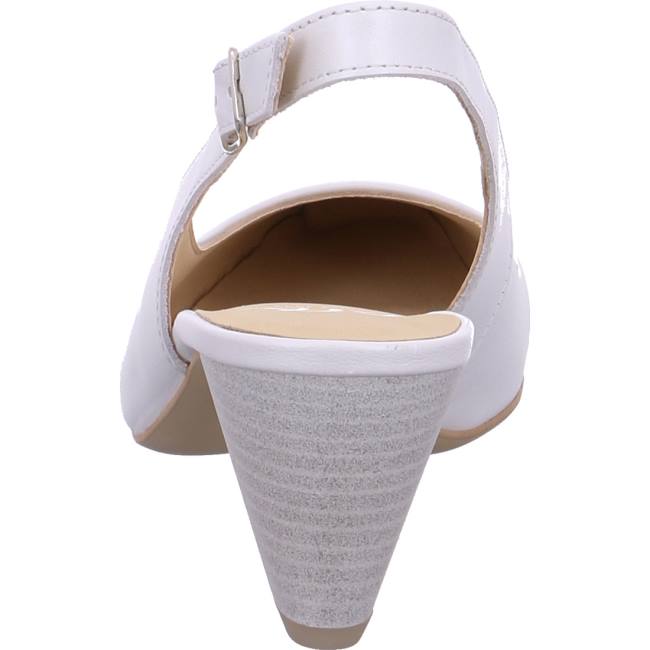 Ara Shoes Courts Padua Women's Pumps White | ARA345WKG