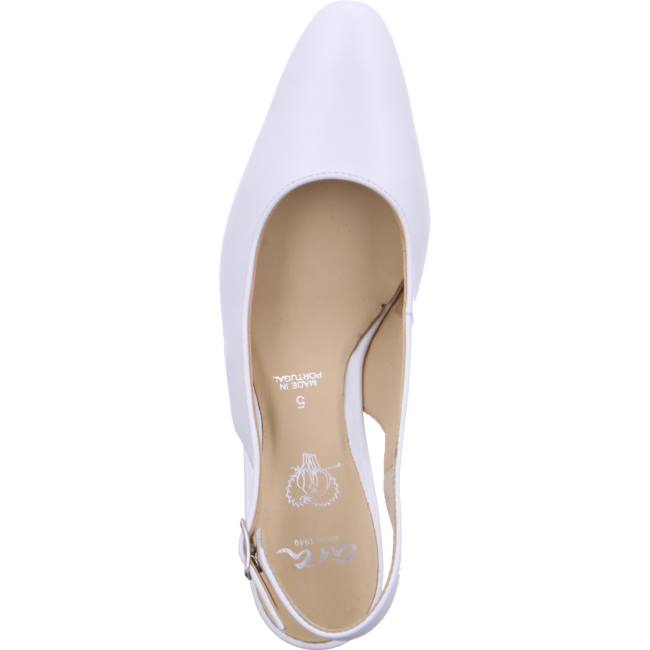 Ara Shoes Courts Padua Women's Pumps White | ARA345WKG