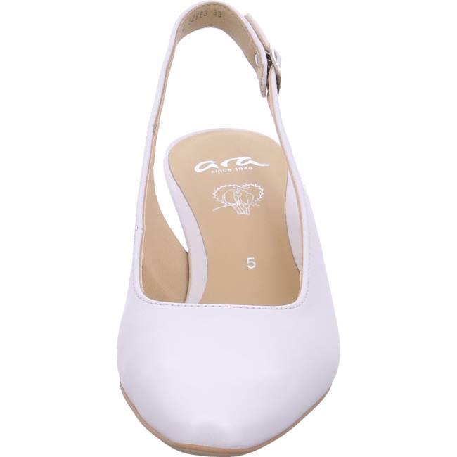 Ara Shoes Courts Padua Women's Pumps White | ARA345WKG