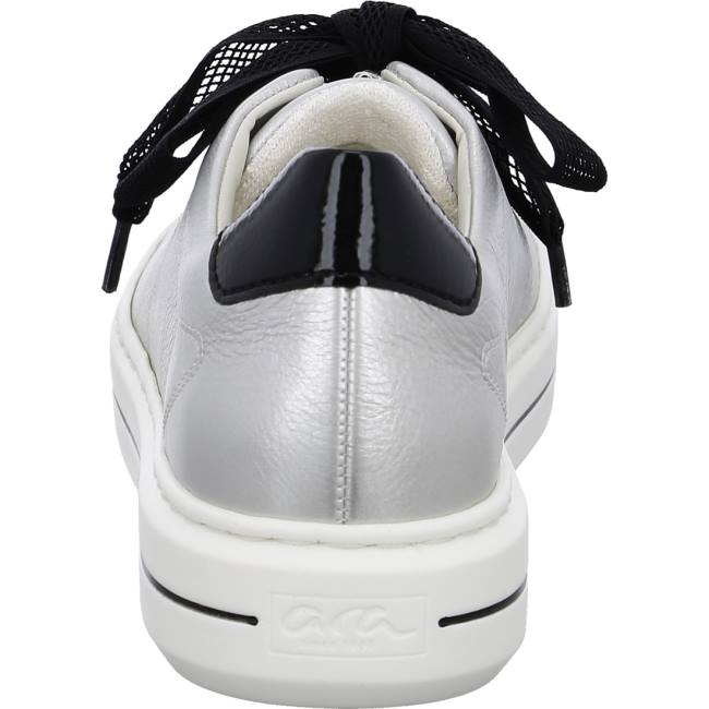 Ara Shoes Courtyard Gold Women's Trainers White | ARA137TWI