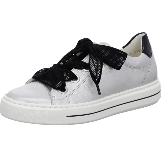 Ara Shoes Courtyard Gold Women\'s Trainers White | ARA137TWI