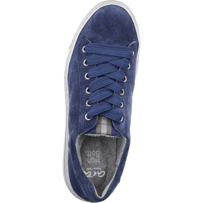 Ara Shoes Courtyard Indigo Women's Trainers Blue | ARA328PIA