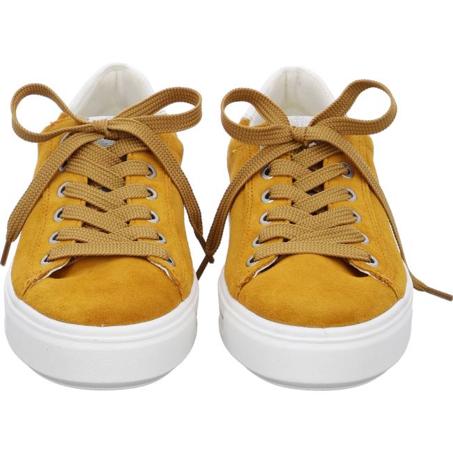 Ara Shoes Courtyard Ochre Women's Trainers Brown | ARA972HGZ