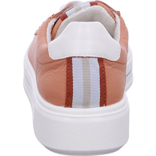 Ara Shoes Courtyard Peach Women's Trainers Red | ARA601ZPU