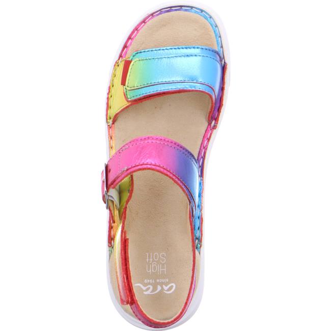 Ara Shoes Courtyard Rainbow Women's Sandals Multicolor | ARA168MQT