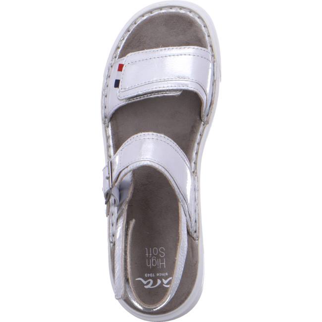 Ara Shoes Courtyard Silver Women's Sandals Grey | ARA236NDZ