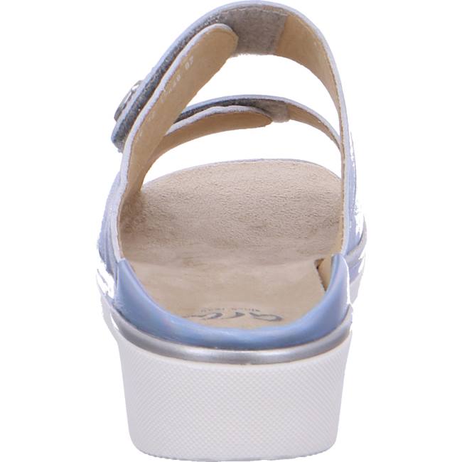 Ara Shoes Courtyard Sky Women's Mules Blue | ARA976VCN